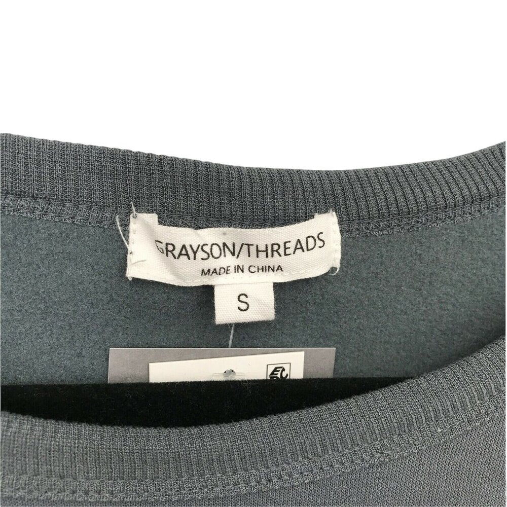 Grayson Threads Women Animal Lover Charcoal Black Graphic Sweatshirt S - Picture 4 of 8